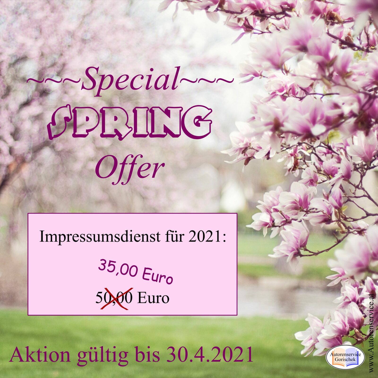 Grafik zu Frühjahrsaktion 2021